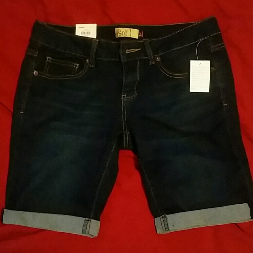 NWT denim shorts