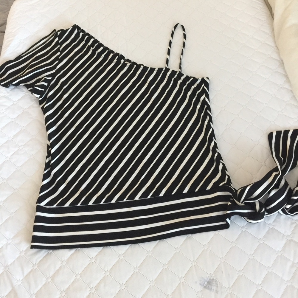 Charlotte Russe Black and White shirt