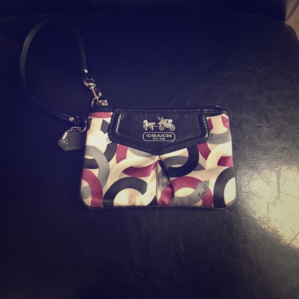 Coach Pop Art Wristlet