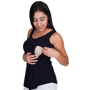 NEW My Bella Mama™ Nursing Breastfeeding Tank Top NWT