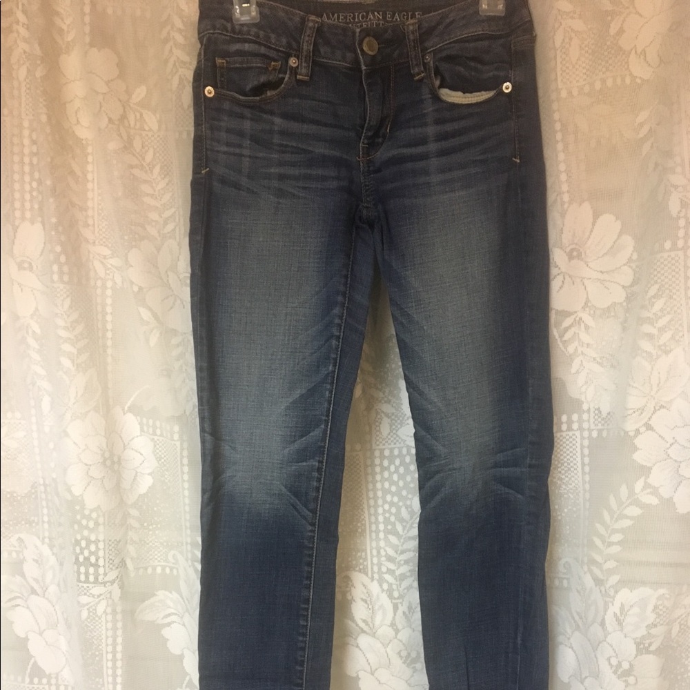 AEO skinny super stretch jeans size 4