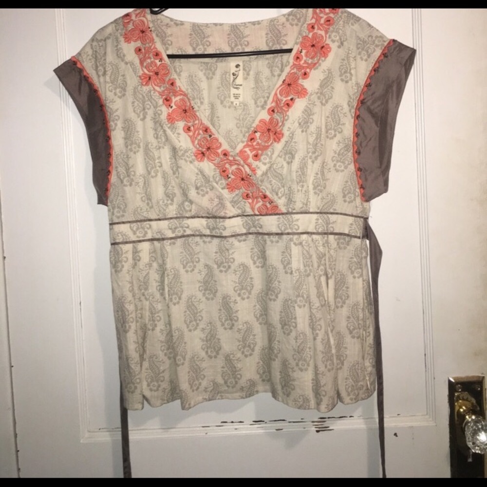 New Floreat Anthropologie top