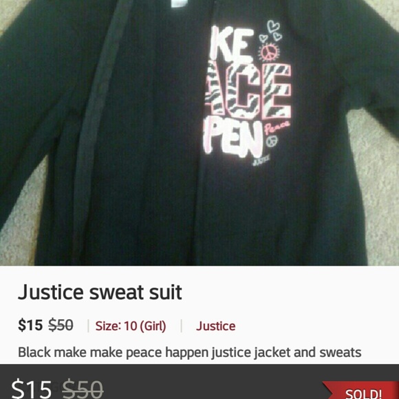 Jogging suit/ sweat suit - Picture 3 of 5