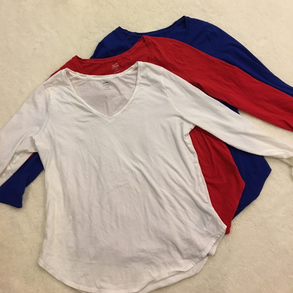 Old Navy set of 3 relaxed fit tops
