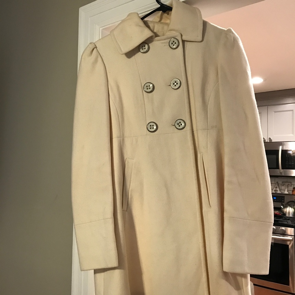 White Button Down Jacket