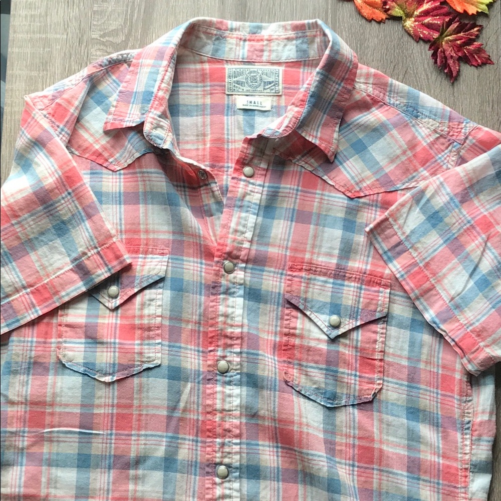 Lucky Brand | short sleeve button up