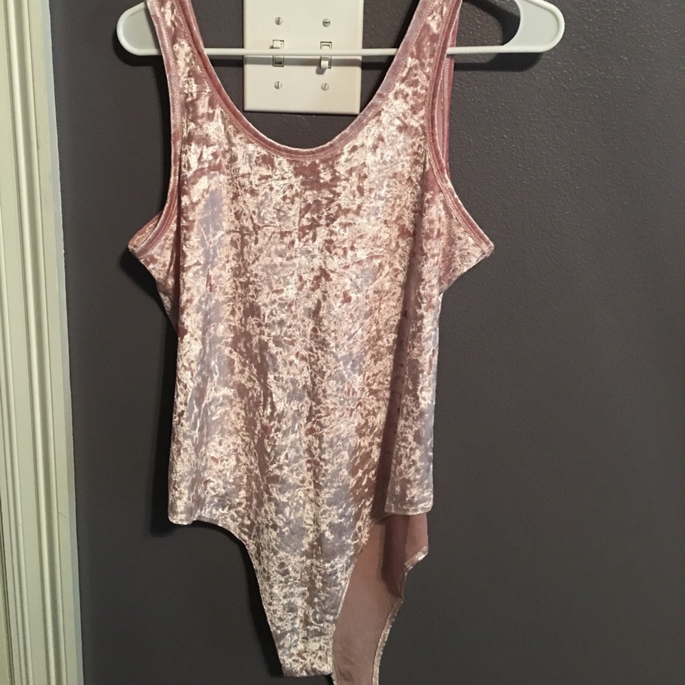 Velvet one piece