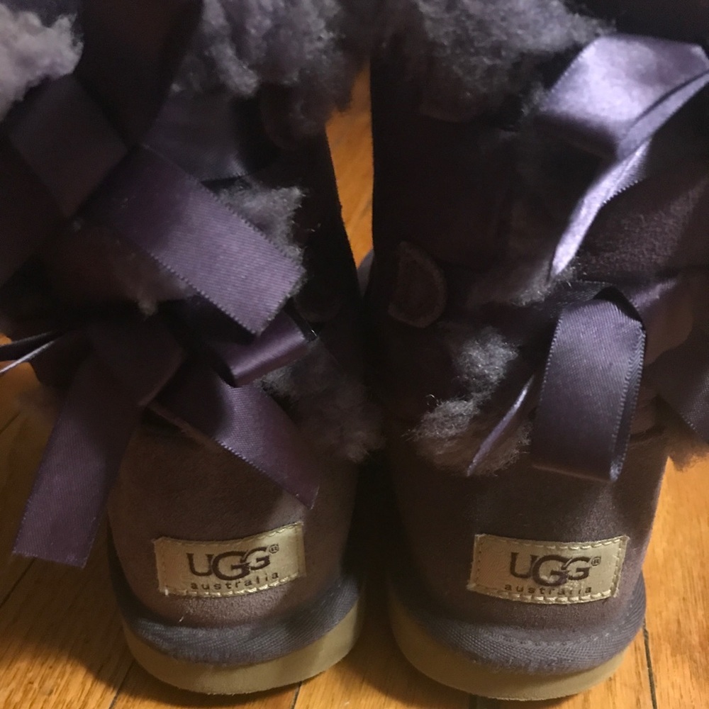 Ugh Bailey Bow Purple Youth