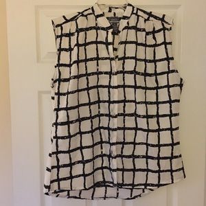 💄Black and white dress top! 👠