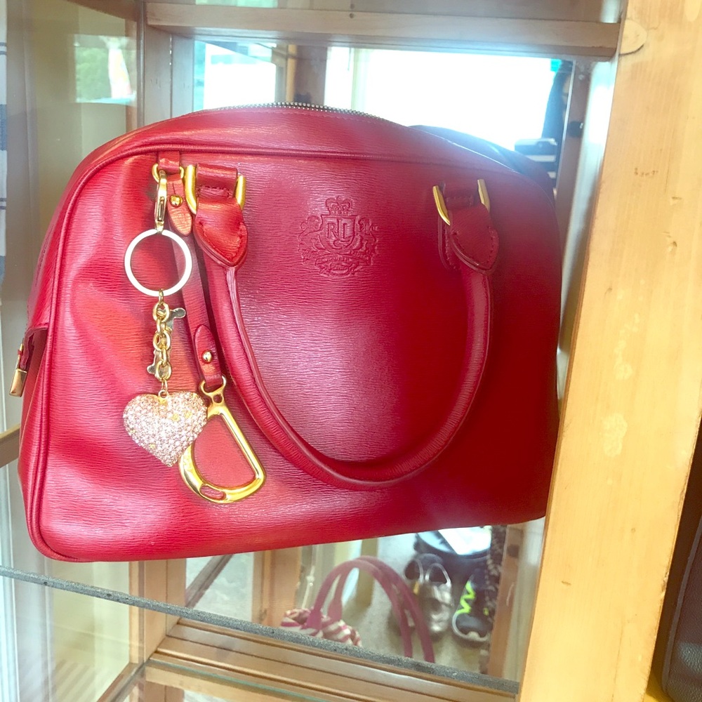 Beautiful RED RALPH LAUREN PURSE