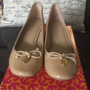Tory Burch Nude pump -Chelsea 30mm pump patent