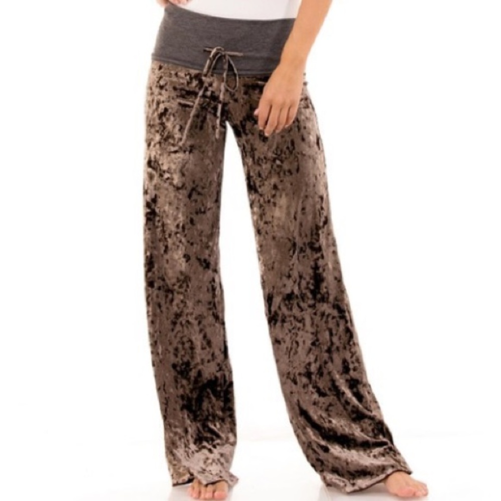Velvet pants