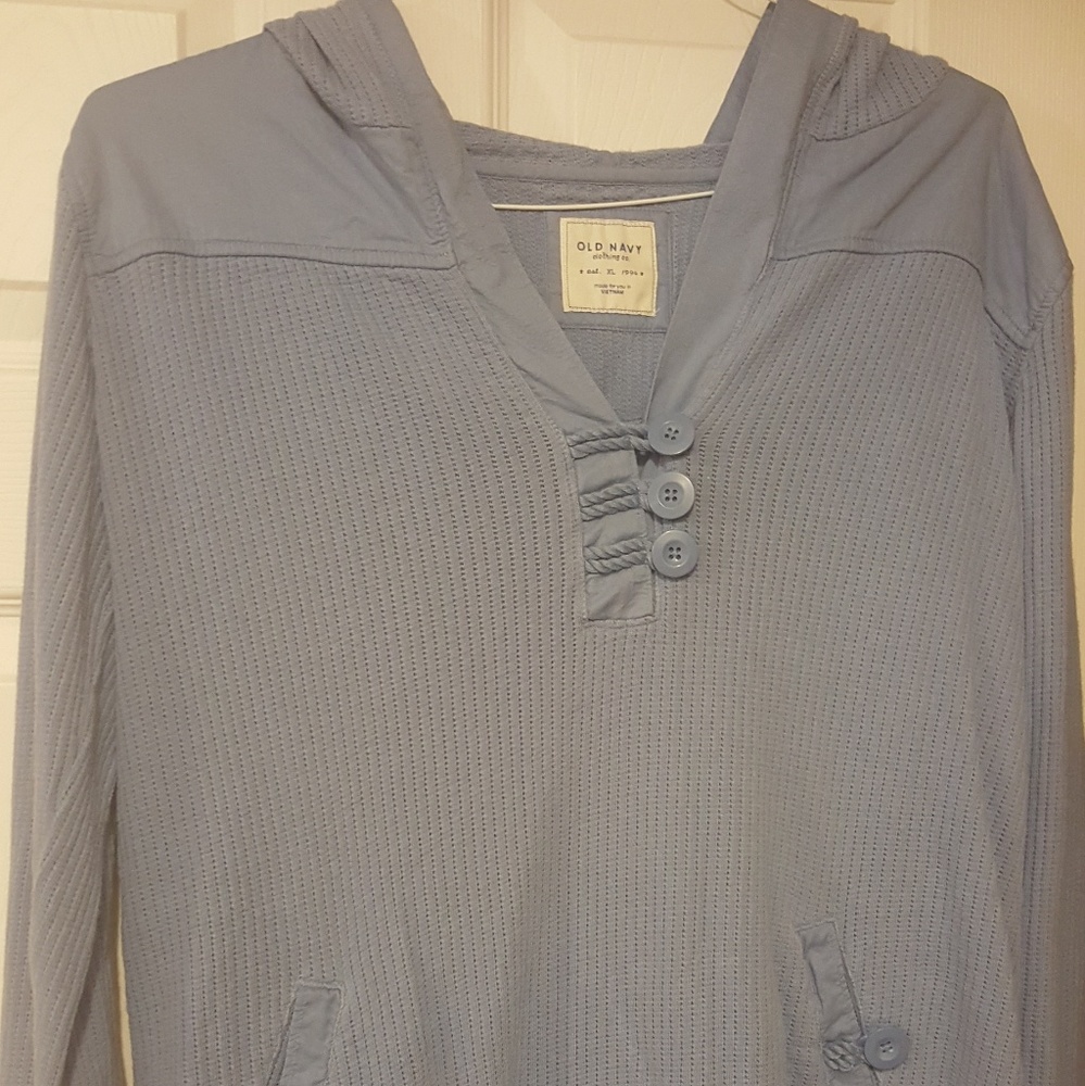 Old Navy long sleeve hooded shirt