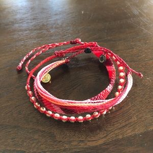 Pura Vida bracelet stack