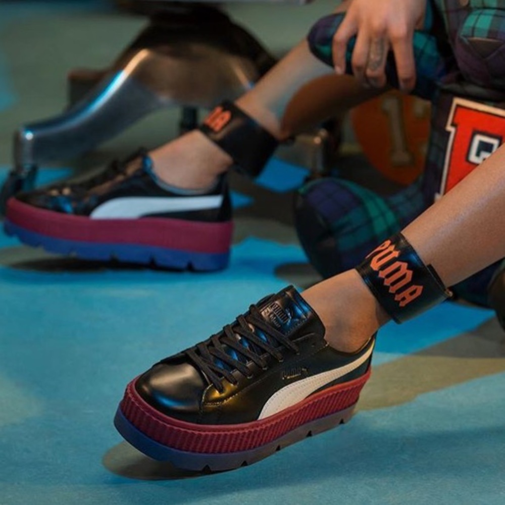Fenty Collection Ankle Strap Sneaker 😎
