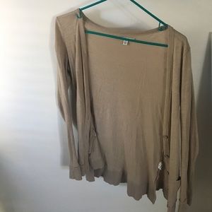 Tan Cardigan