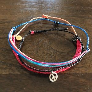 Pura Vida bracelet stack