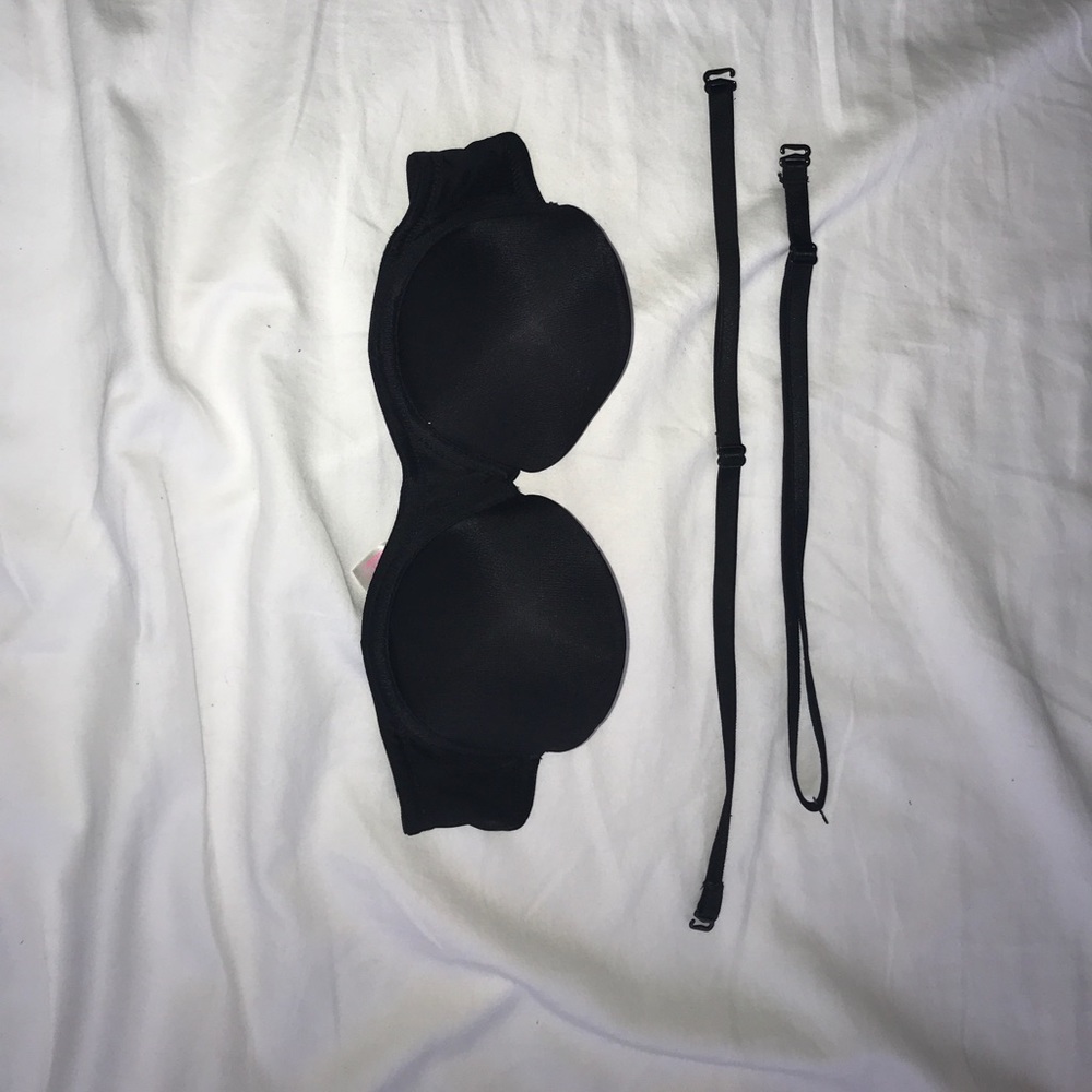 Victoria’s Secret Pink Black MultiWay Push Up Bra