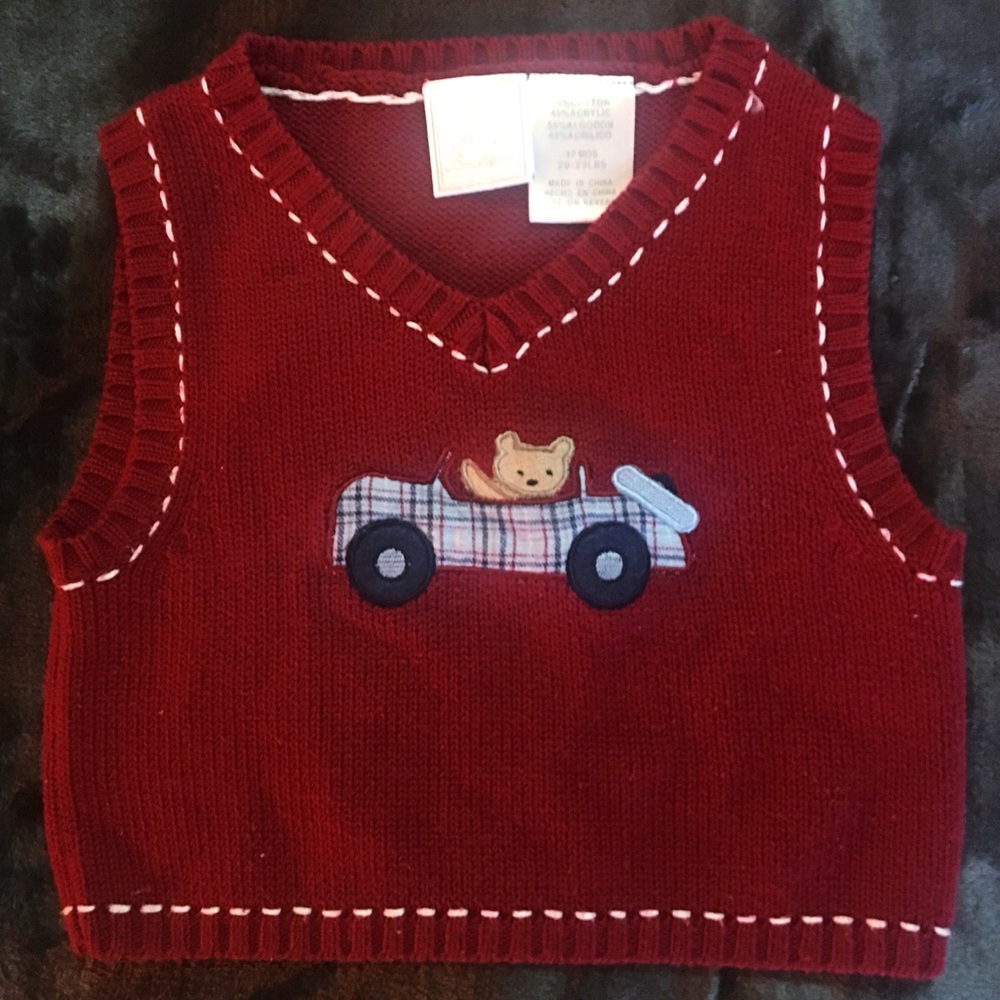 Koala baby sweater vest. Euc.