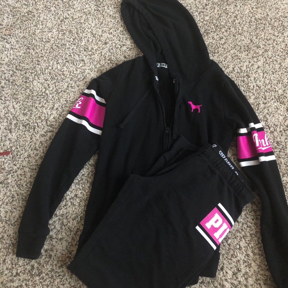 SOLD VS Pink jogger set
