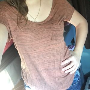 🌟Brown fall colored thin shirt ON HOLD