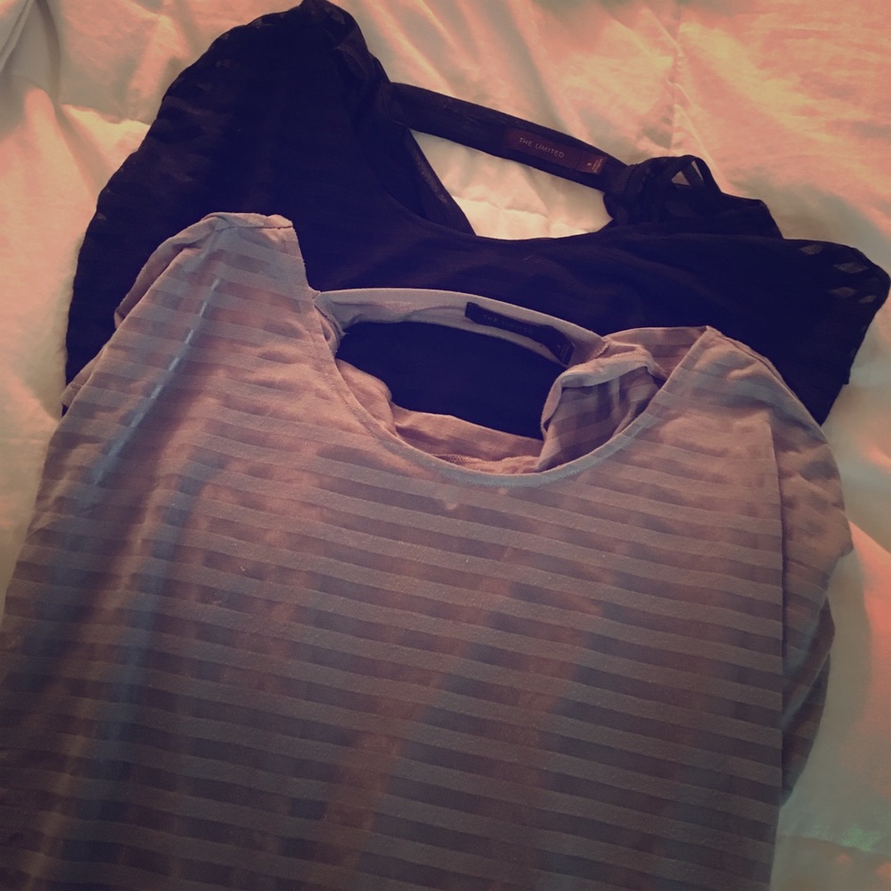 open cut back tops 🚫🚫🚫 both sold