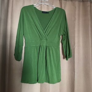 The Limited Dark Green Tunic