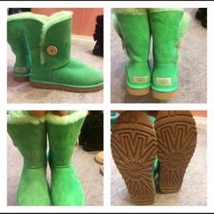 Mint green bailey sample Ugg boots