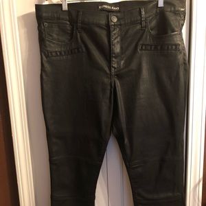 Express coated jeans, size 18
