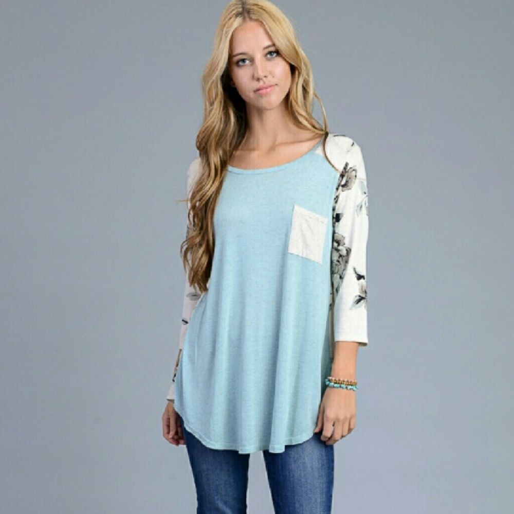 Floral Tunic Top - Picture 3 of 8