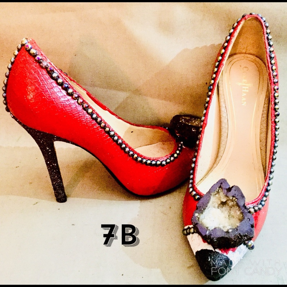 Cole Haan pump embellished