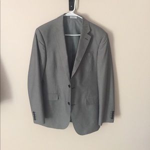 J Ferrar grey matching jacket and pants