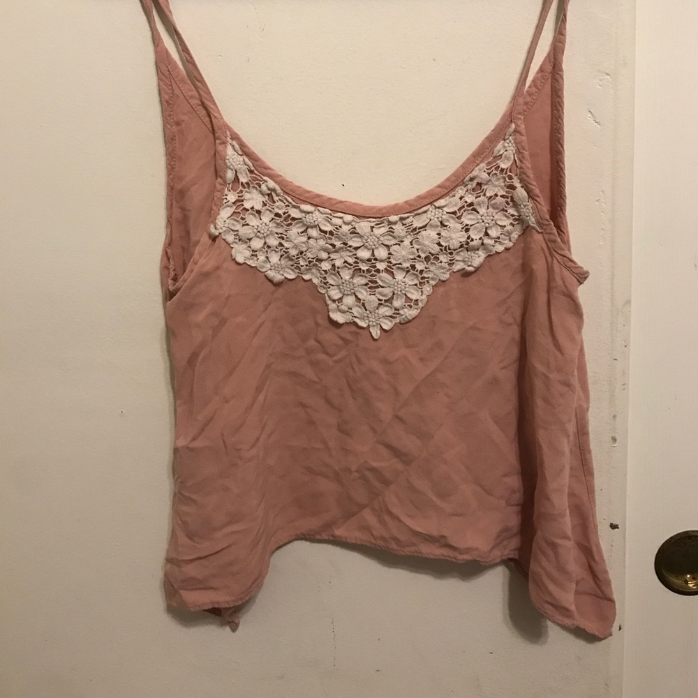Nude Crop top