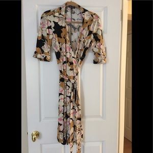 Vintage style wrap dress