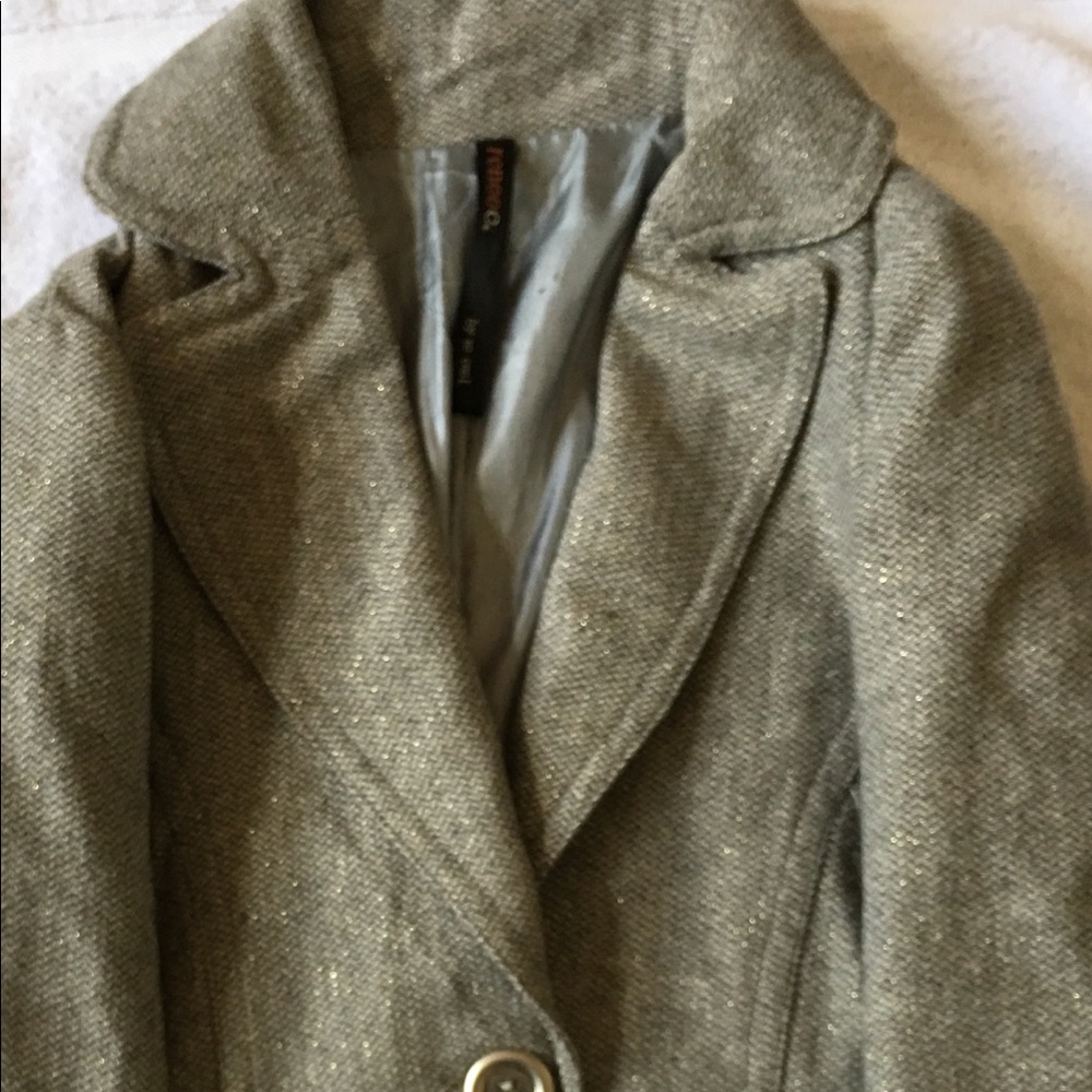 Juniors Metallic blazer