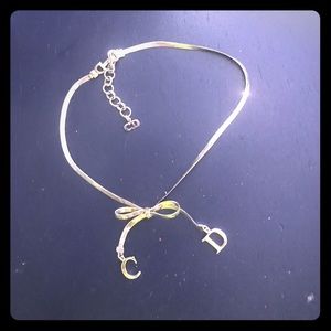 Gently-used Christian Dior choker