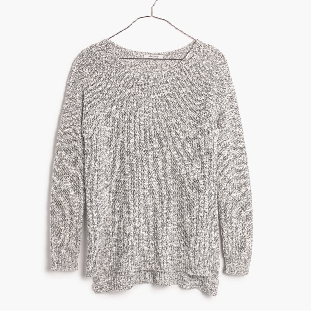 Madewell light grey sweater!