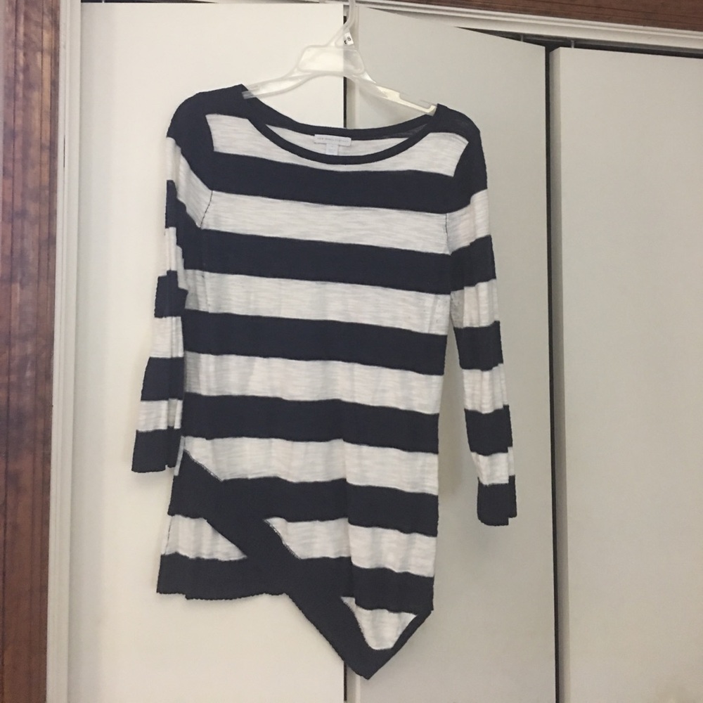 New York & Company Blue and White sweater!