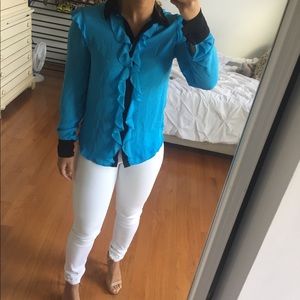 True religion white skinny jeans