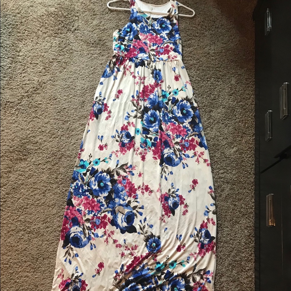 Long Floral Dress