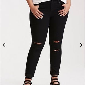 Torrid Deconstructed Jeans