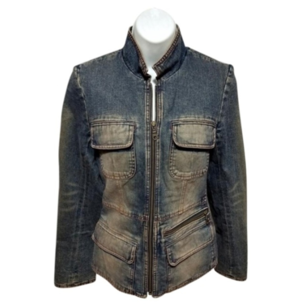 Anonymous by John Carlisle blue denim jacket