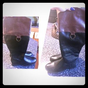 WOMEN - boots two tone