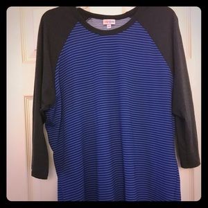 Lularoe Randy XXL Blue/Gray