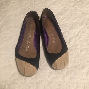Gently used TOMS ballet flats