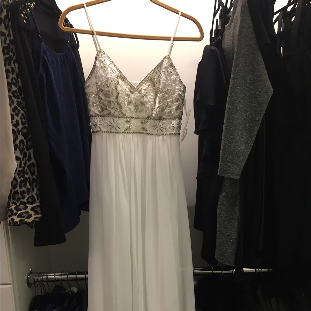 Sue Wong white dress