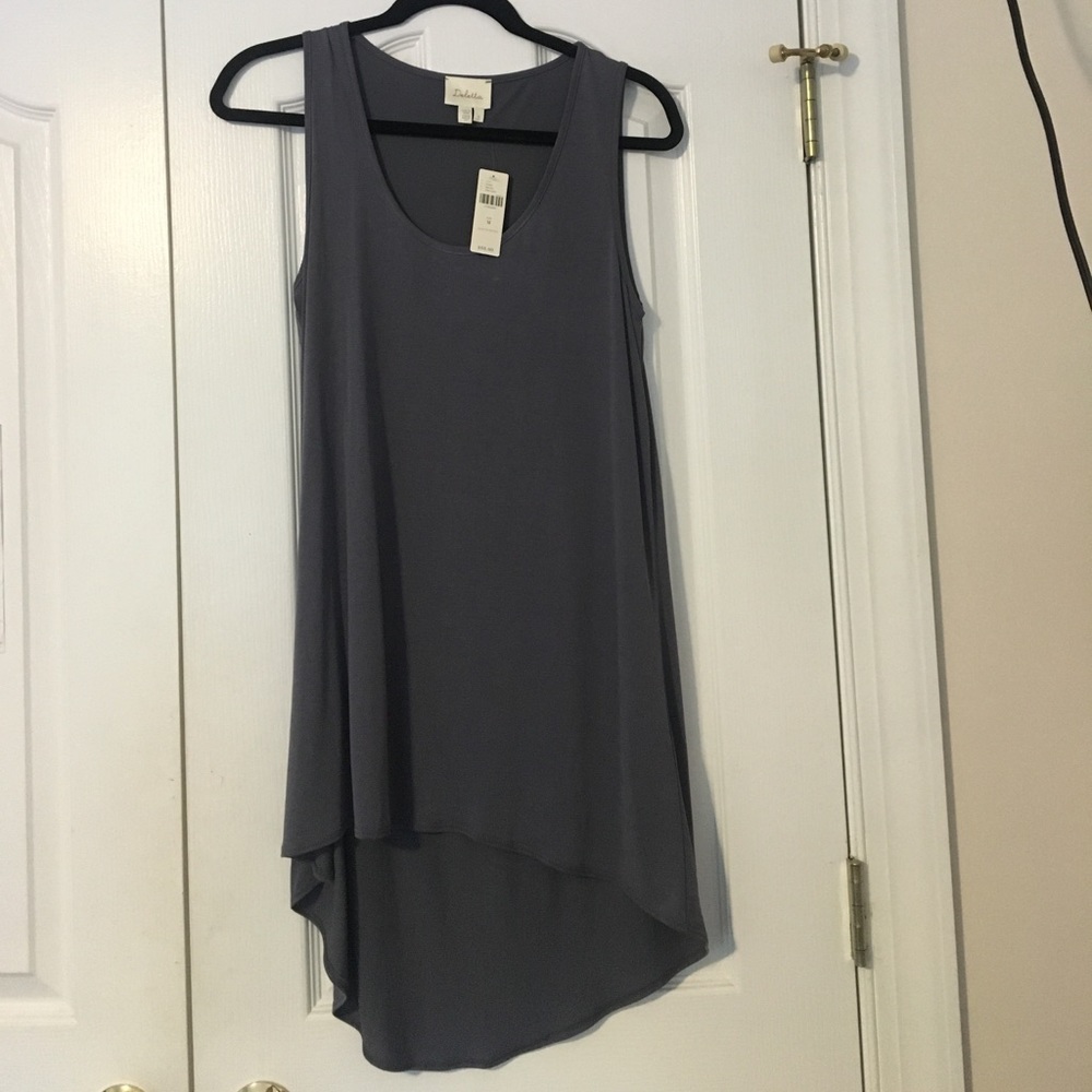 Anthropologie Deletta Tunic in Grey (Medium)