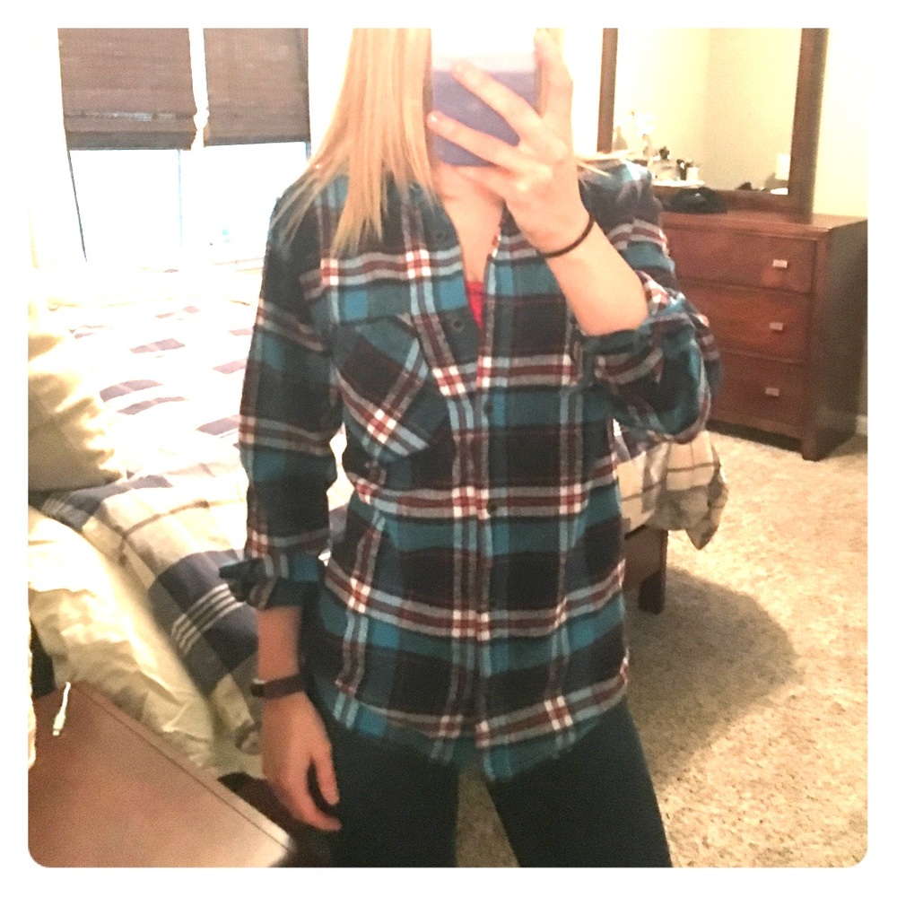Plaid flannel small