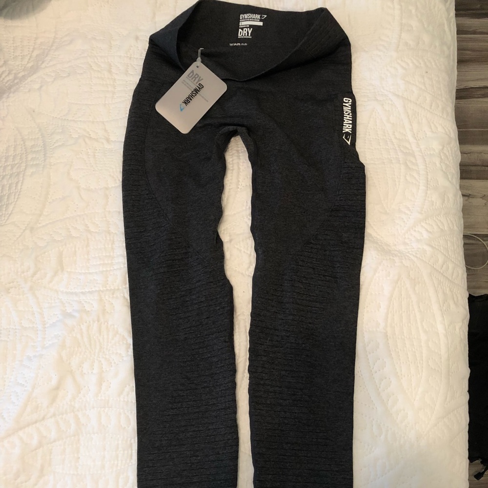 Gymshark seamless leggings Black Marl