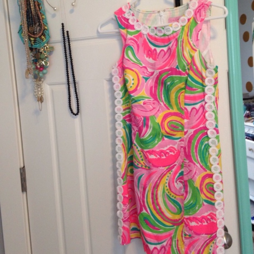 Lilly Pulitzer All Nighter Shift Dress NWOT New